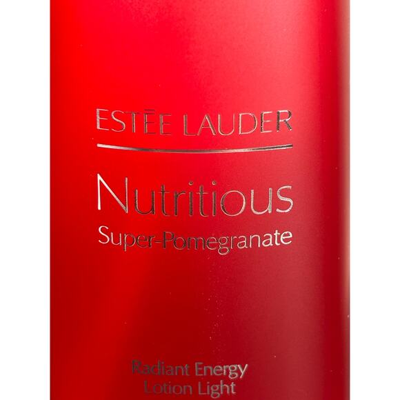 Estee Lauder NIB Nutritious Super Pomegranate Radiant Energy Lotion Light 400ML - Picture 5 of 6